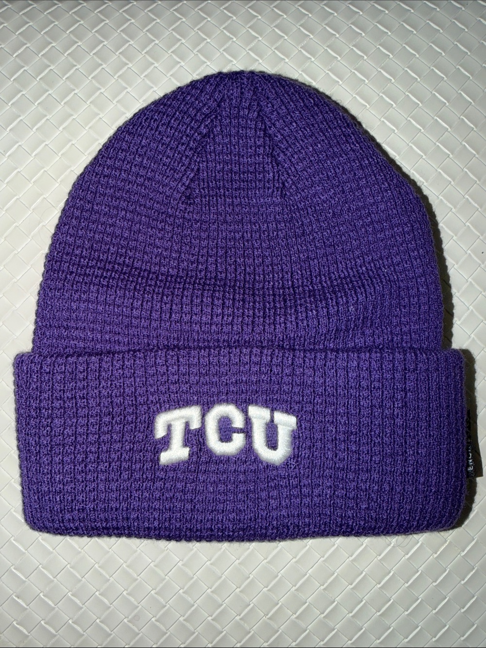 TCU Purple Knit Beanie - College Logo Hat